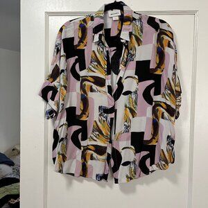 Monki Printed Dolman Top